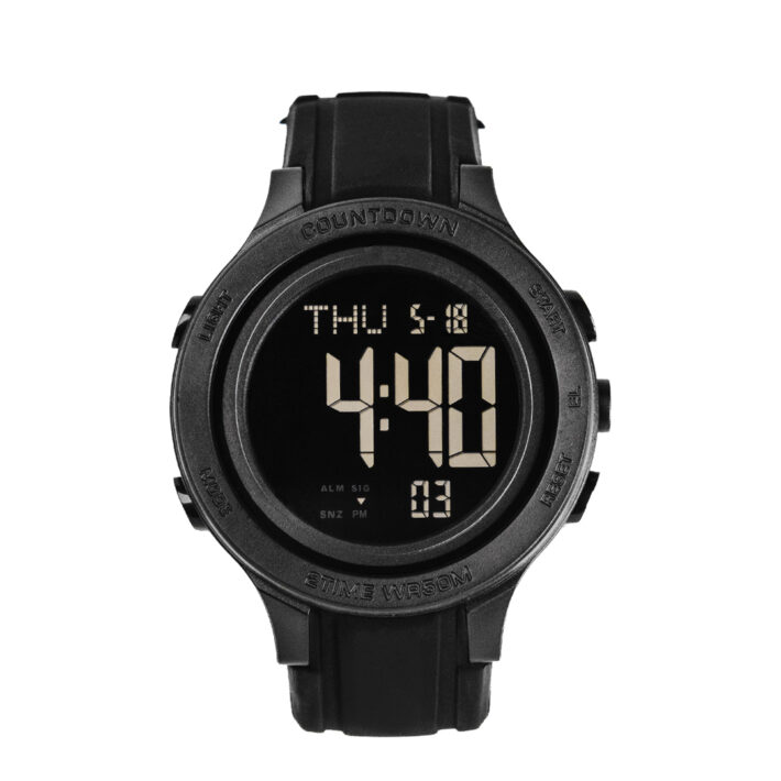 Reloj Digital KIROS 2026 Deportivo Resistente al Agua 50m